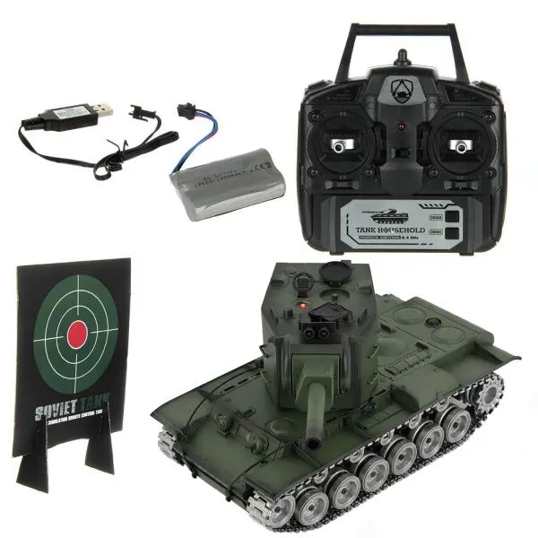 Радиоуправляемый танк R-WINGS Советский КВ-2 - RWG021-845PRO