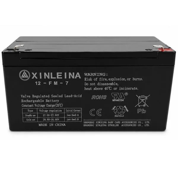 Аккумулятор XINLEINA 24V7Ah/20HR 12-FM-7 - X-12FM7