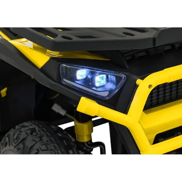 Детский электромобиль квадроцикл X-Robust (желтый, 24V, 4WD, пульт, EVA) - XMX651-24V-4WD-YELLOW