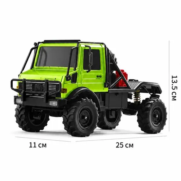 Радиоуправляемый грузовик Unimog U4000 4WD 1:18 - MN-333-GREEN