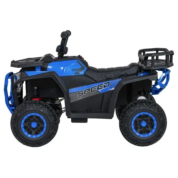 Детский электромобиль квадроцикл X-Robust (синий, 24V, 4WD, пульт, EVA) - XMX651-24V-4WD-BLUE