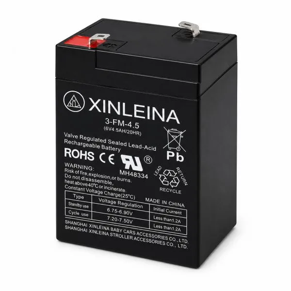 Аккумулятор XINLEINA 6V4.5Ah/20Hr - 3FM4.5