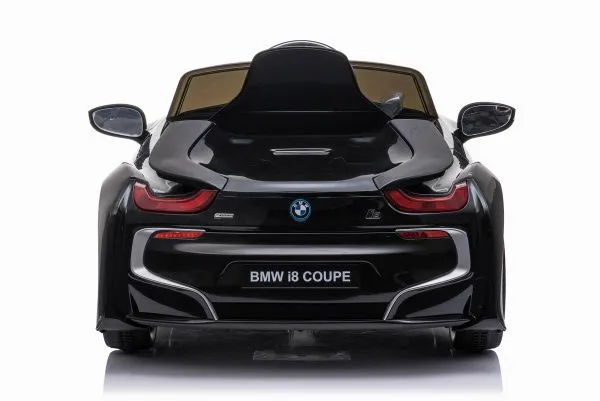 Детский электромобиль BMW i8 Coupe 12V - JE1001-BLACK-PAINT