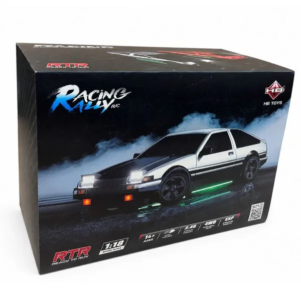Радиоуправляемая дрифт машина с гироскопом Toyota AE86 1:18 - HB-RP1807