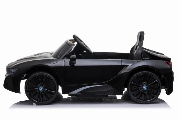 Детский электромобиль BMW i8 Coupe 12V - JE1001-BLACK-PAINT