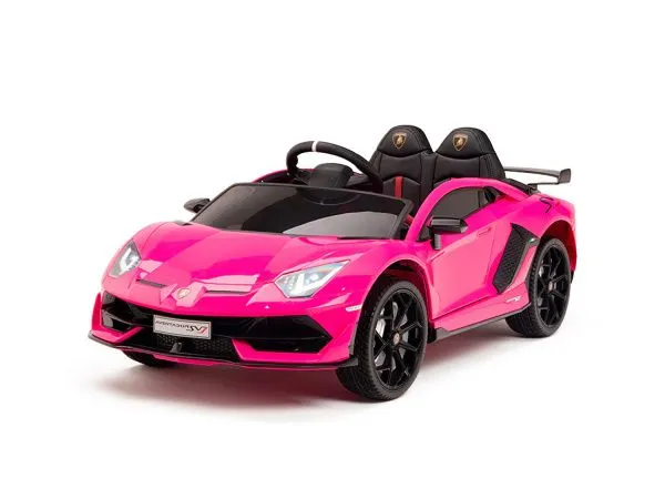 Детский электромобиль Lamborghini SVJ (розовый, 12V) - HL328