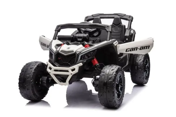 Детский электромобиль Багги Can-Am Maverick (24V, полный привод, белый) - DK-CA003-WHITE