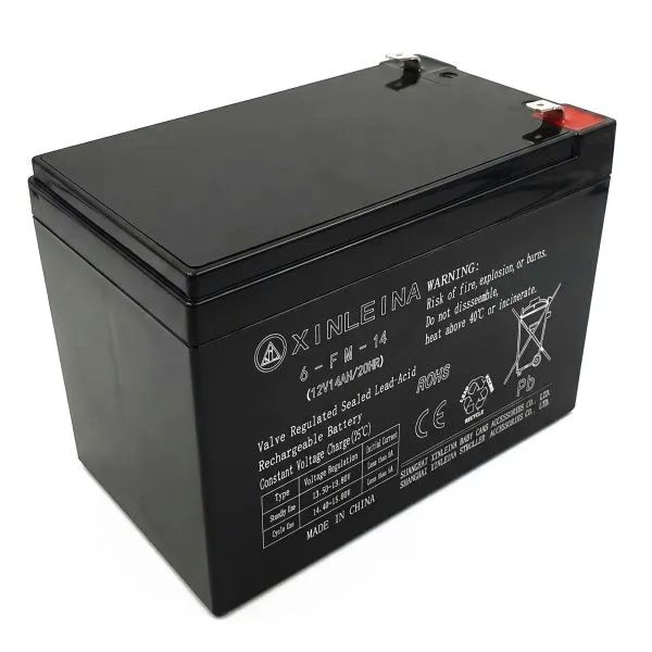 Аккумулятор XINLEINA 12V14Ah/20Hr - X-6FM14