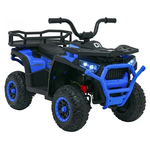 Детский электромобиль квадроцикл X-Robust (синий, 24V, 4WD, пульт, EVA) - XMX651-24V-4WD-BLUE