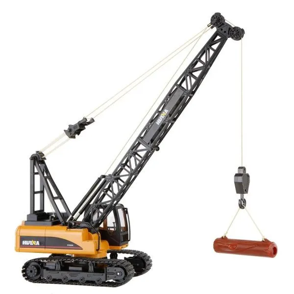 Радиоуправляемый кран HUI NA TOYS масштаб 1:14 2.4G - HN1572