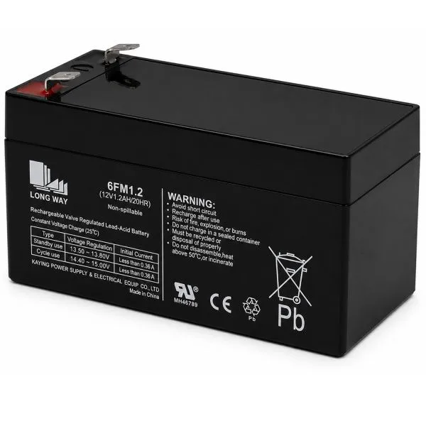 Аккумулятор Long Way 12V1.2Ah/20Hr - LW-6FM1.2