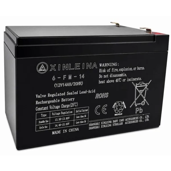 Аккумулятор XINLEINA 12V14Ah/20Hr - X-6FM14