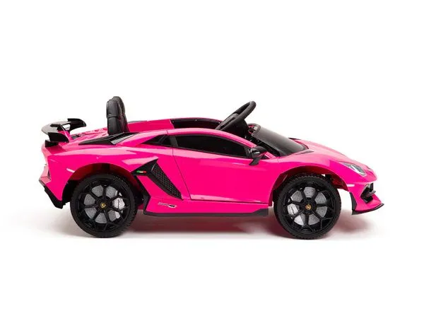 Детский электромобиль Lamborghini SVJ (розовый, 12V) - HL328