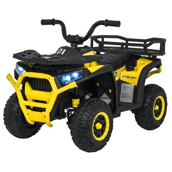 Детский электромобиль квадроцикл X-Robust (желтый, 24V, 4WD, пульт, EVA) - XMX651-24V-4WD-YELLOW