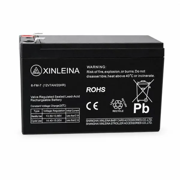 Аккумулятор XINLEINA 12V7Ah/20Hr - 6FM7