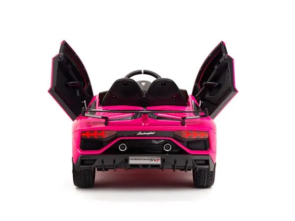 Детский электромобиль Lamborghini SVJ (розовый, 12V) - HL328