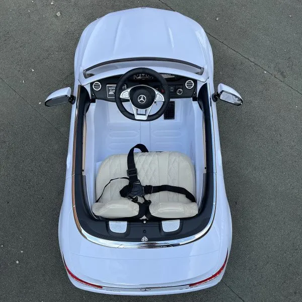 Детский электромобиль Mercedes-Maybach S650 Cabriolet - ZB188-WHITE