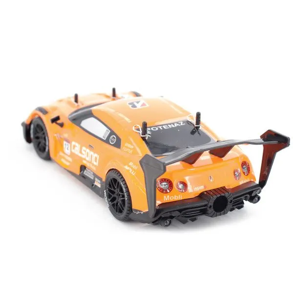 Радиоуправляемая машина для дрифта Nissan GTR R35 (свет, пар, 4WD 1:14) - RC-18D-1