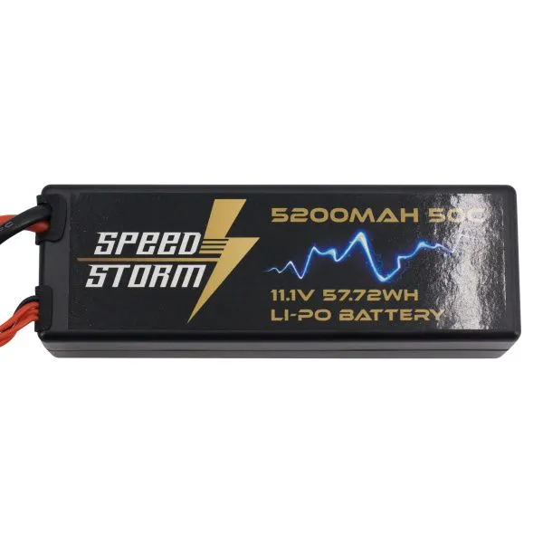 Аккумулятор Speed Storm Li-Po 11.1V 50C 5200 mAh Hard Case разъем XT60 - SS-3S5200-50-XT60