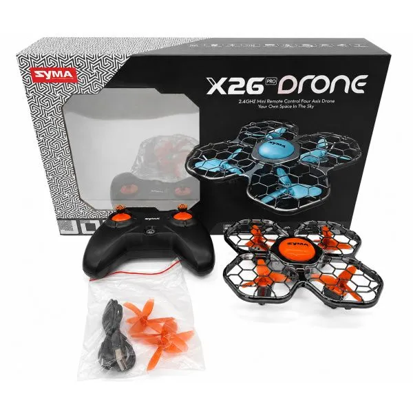 Квадрокоптер Syma X26PRO оранжевый - SYMA-X26PRO-ORANGE