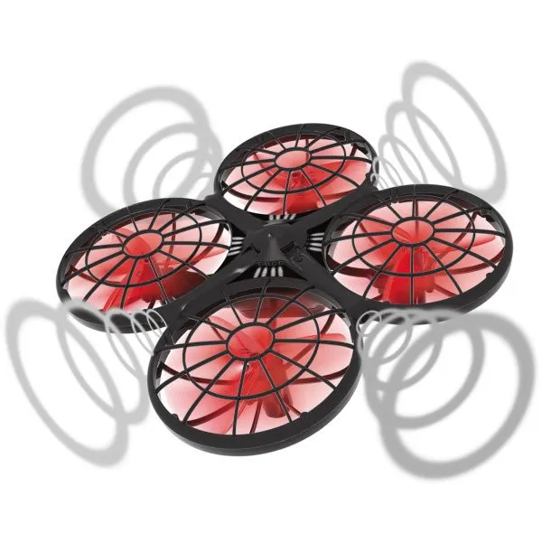 Радиоуправляемый квадрокоптер Syma X26 красный с сумкой - SYMA-X26-ER