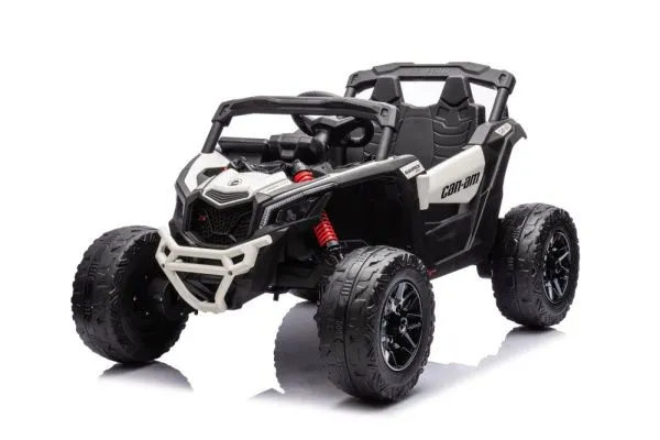 Детский электромобиль Багги Can-Am Maverick (24V, полный привод, белый) - DK-CA003-WHITE