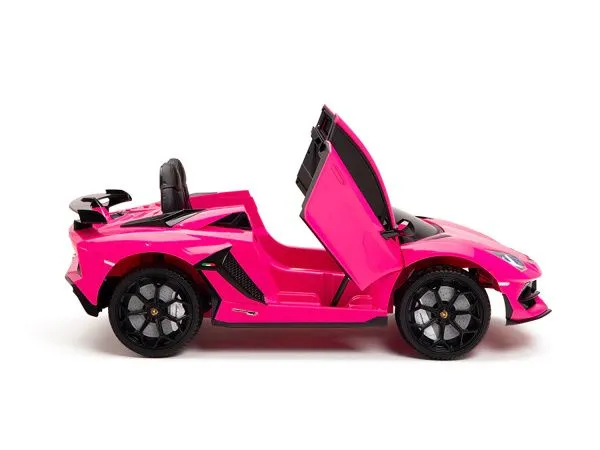 Детский электромобиль Lamborghini SVJ (розовый, 12V) - HL328