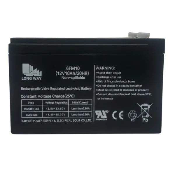 Аккумулятор Long Way 12V10Ah/20Hr - LW-6FM10