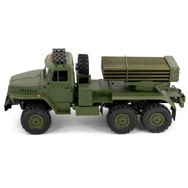 Радиоуправляемый Советский военный грузовик Урал 6WD - WPLB-36-2