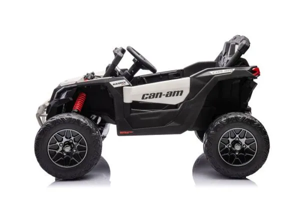 Детский электромобиль Багги Can-Am Maverick (24V, полный привод, белый) - DK-CA003-WHITE