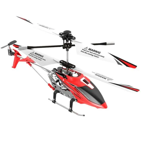Радиоуправляемый вертолет Syma S107H RED 2.4G с функцией зависания - S107H