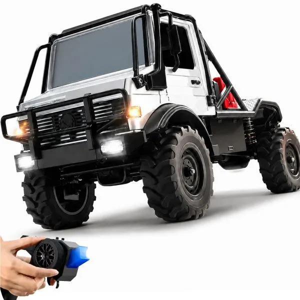 Радиоуправляемый грузовик Unimog U4000 4WD 1:18 - MN-333-SILVER
