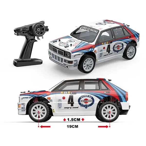 Радиоуправляемая машина для дрифта MJX Hyper Go Lancia Delta 4WD 1:14 - MJX-14302