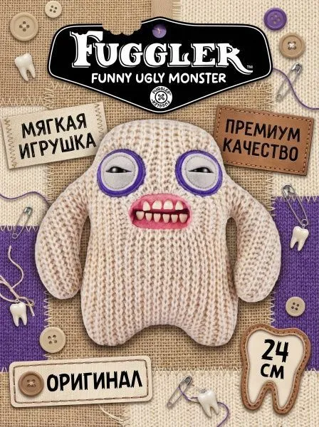 Мягкая игрушка FUGGLER Мистер Нидл - 15713B
