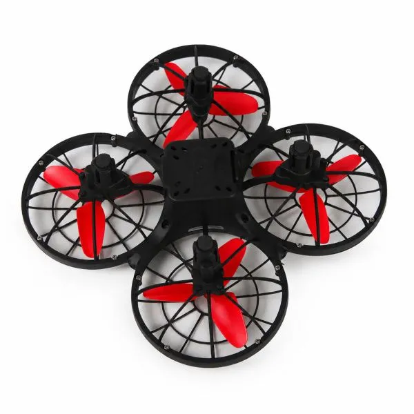 Радиоуправляемый квадрокоптер Syma X26 красный с сумкой - SYMA-X26-ER