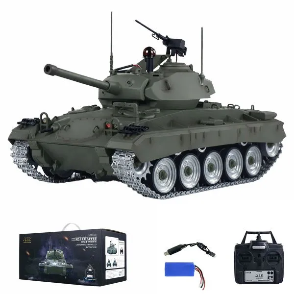 Радиоуправляемый танк M24 Chaffee Upgrade - TD-M2402U