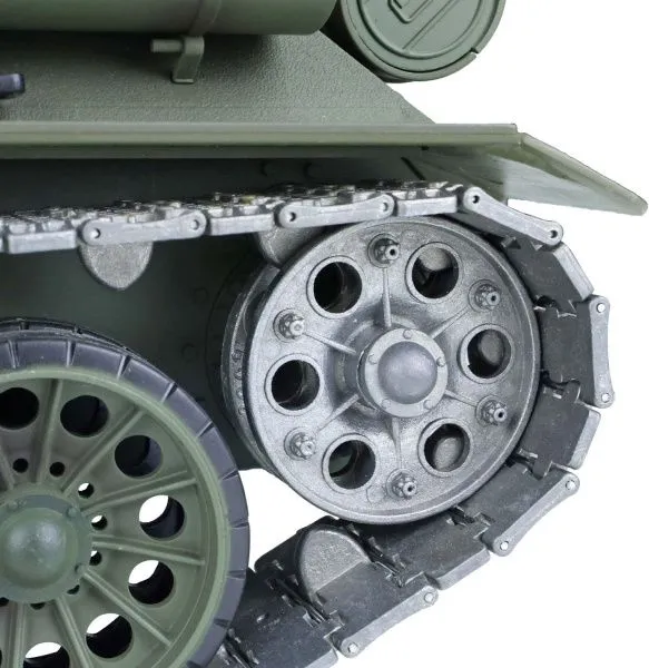 Радиоуправляемый танк Heng Long T-34 Pro V7.0 масштаб 1:16 RTR 2.4GHz - 3909-1Pro V7.0