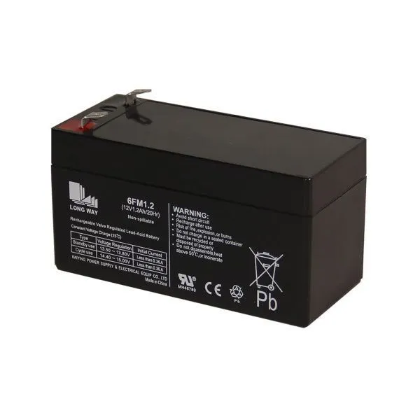 Аккумулятор Long Way 12V1.2Ah/20Hr - LW-6FM1.2