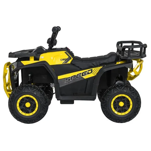 Детский электромобиль квадроцикл X-Robust (желтый, 24V, 4WD, пульт, EVA) - XMX651-24V-4WD-YELLOW