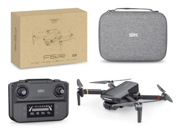 Квадрокоптер SJRC F5S Plus с подвесом и камерой 4K 5G GPS RTF - F5S 4K PRO+