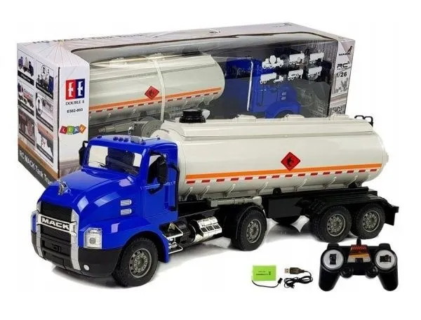 Радиоуправляемый тягач Double E MACK с цистерной 1:26 2.4G - E582-003