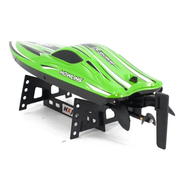 Радиоуправляемый катер Chasing Waves PRO с сумкой (41 см, 55 км/ч, Brushless) - HJ818PRO-GREEN-BAG