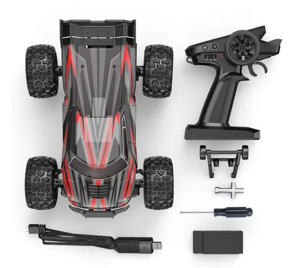 Радиоуправляемый внедорожник MJX Hyper Go 4WD Brushless Truggy 1:16 - MJX-16210-RED
