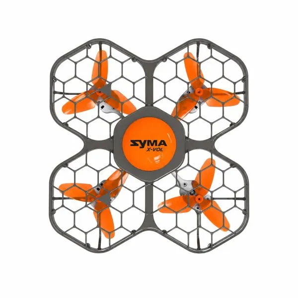 Квадрокоптер Syma X26PRO-E оранжевый с сумкой - SYMA-X26PRO-ER