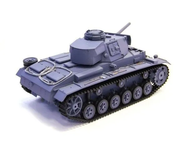 Радиоуправляемый танк Heng Long Panzerkampfwagen III (Германия) Upg V7.0 масштаб 1:16 - 3848-1Upg V7