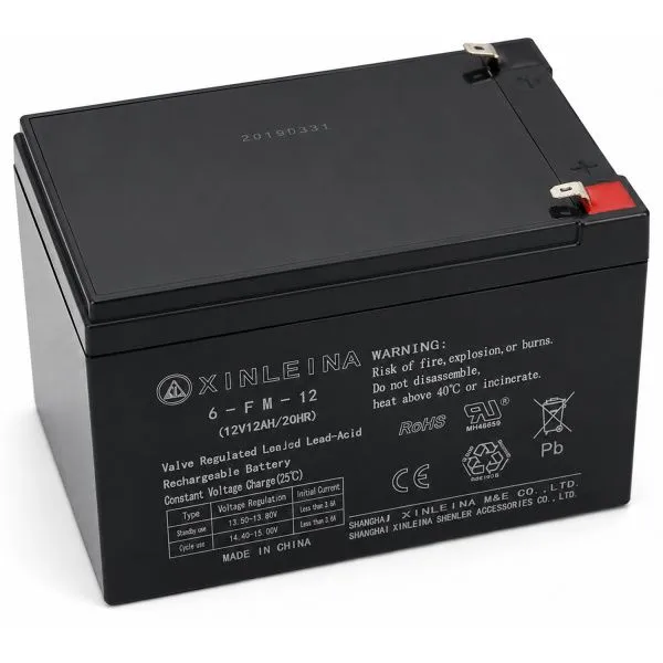 Аккумулятор XINLEINA 12V12Ah/20Hr - X-6FM12