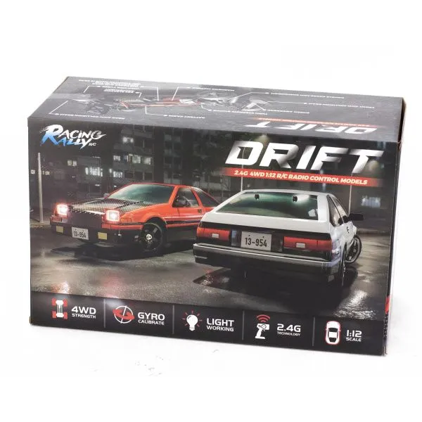 Радиоуправляемая машина для дрифта Toyota AE86 (35 см, 30 км/ч, акб, 1:12) - HB-R1201