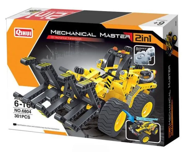Конструктор 2 в 1 (трактор и багги) QiHui Technics 342 детали - QH6804