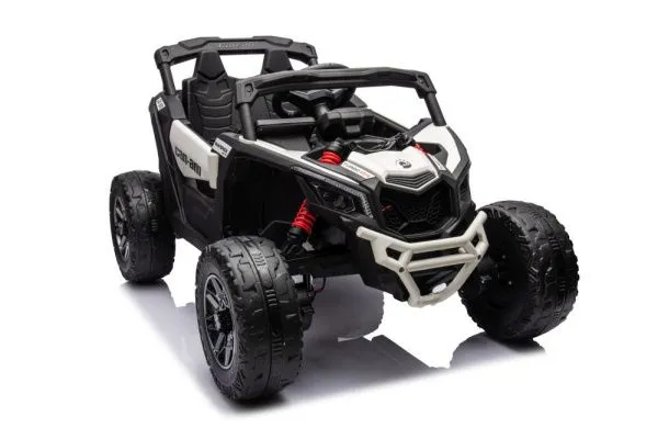 Детский электромобиль Багги Can-Am Maverick (24V, полный привод, белый) - DK-CA003-WHITE
