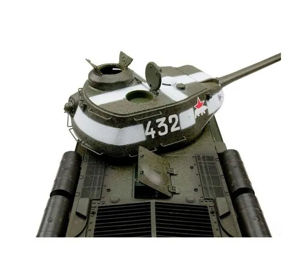 Радиоуправляемый танк Taigen ИС-2 модель 1944 СССР 1:16 (зеленый, звук, дым V3) - AS3928-B-GREEN